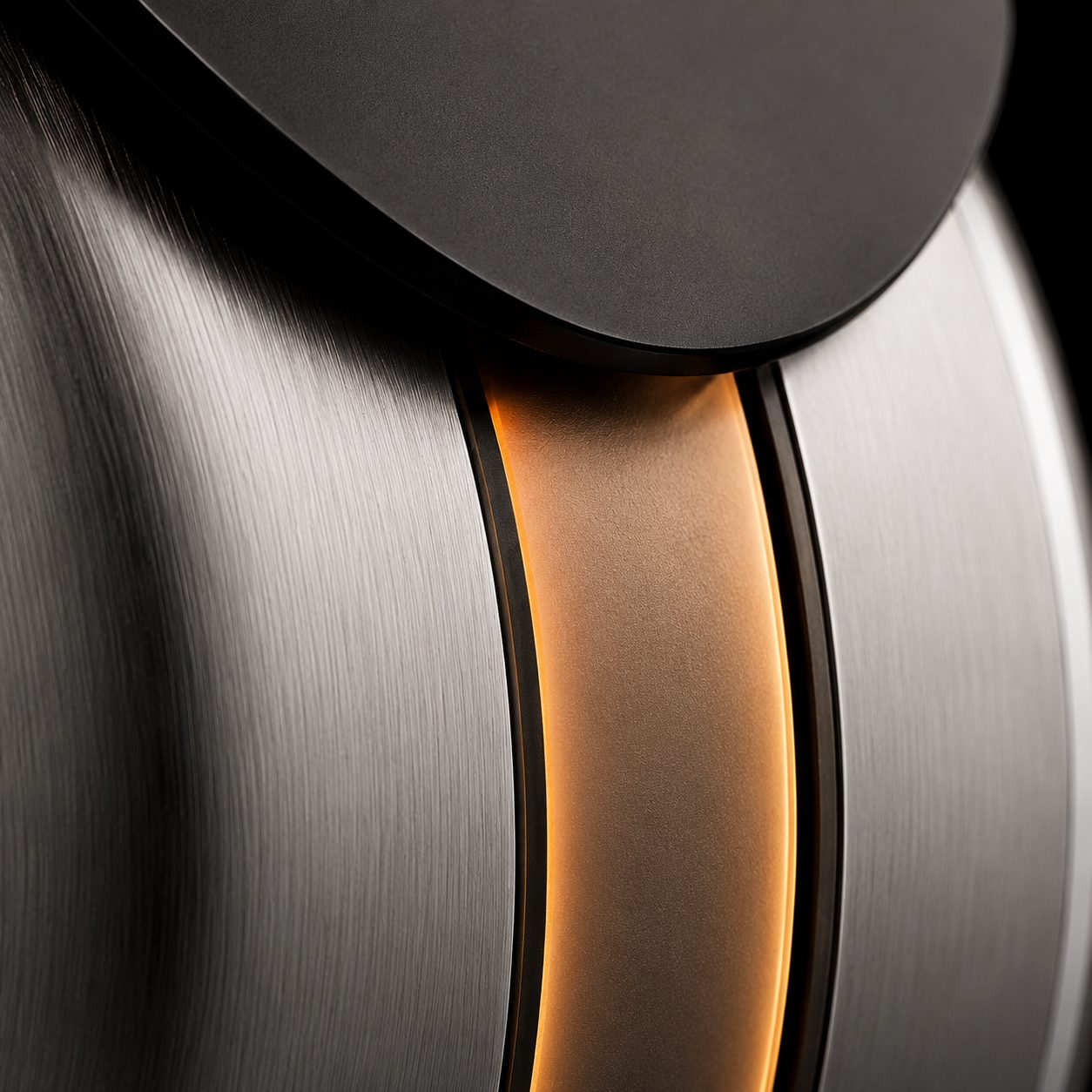 Macro-Aufnahme des Messing-Resonanzrings der HELLKLANG Klingel